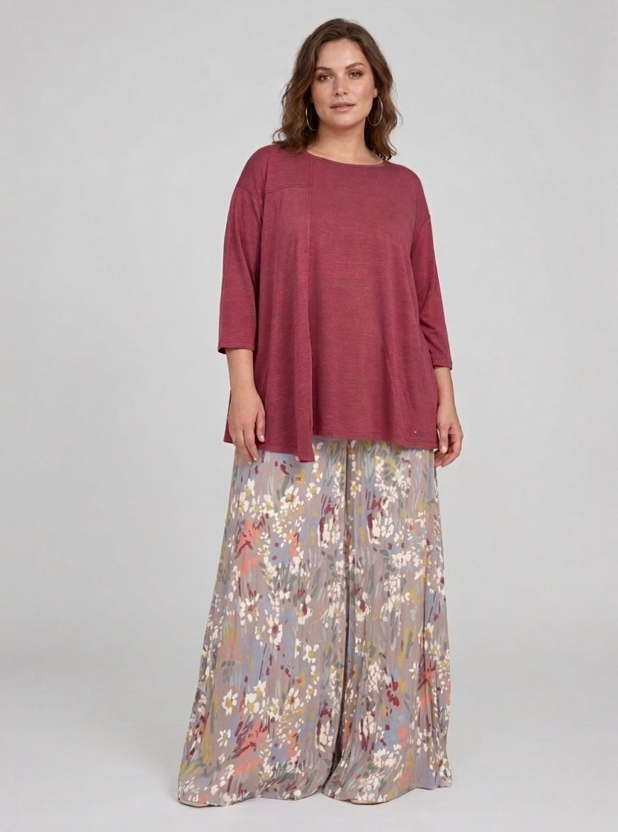 Top Evasé RAQUEL Modal Grana