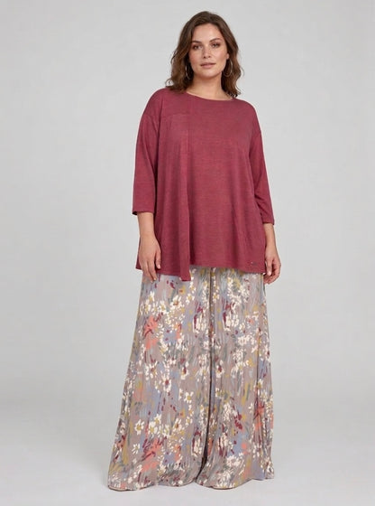 Top Evasé RAQUEL Modal Grana