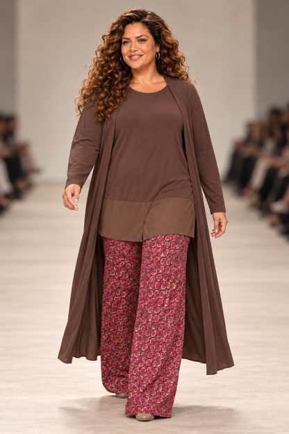 PREVENTA · Pantalón MANOLITA OLA Estampado Moras · Envío 2/11/26