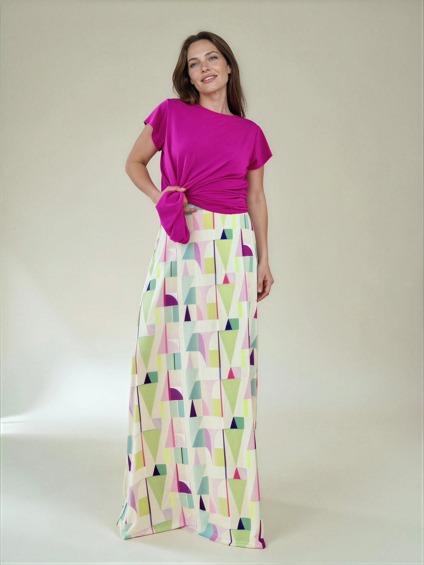 GALI Long Yellow Dress