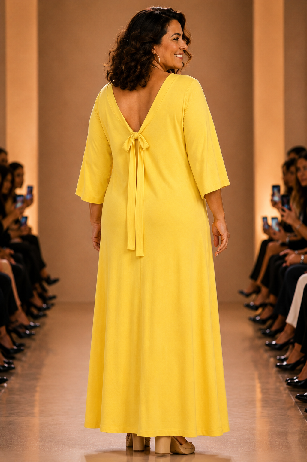 Vestido Largo GALI Amarillo