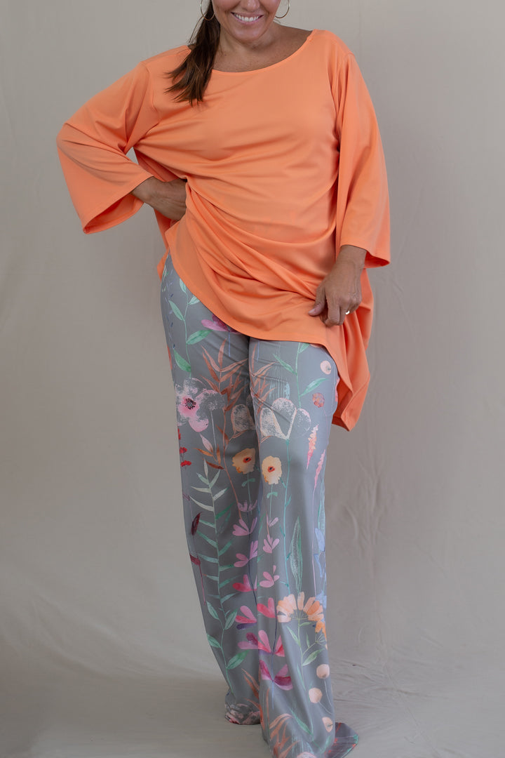 Pantalón MANOLITA de Lycra Estampada Garden