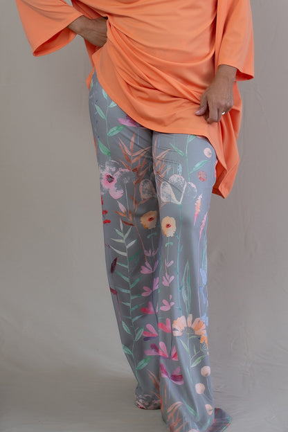 Pantalón MANOLITA de Lycra Estampada Garden