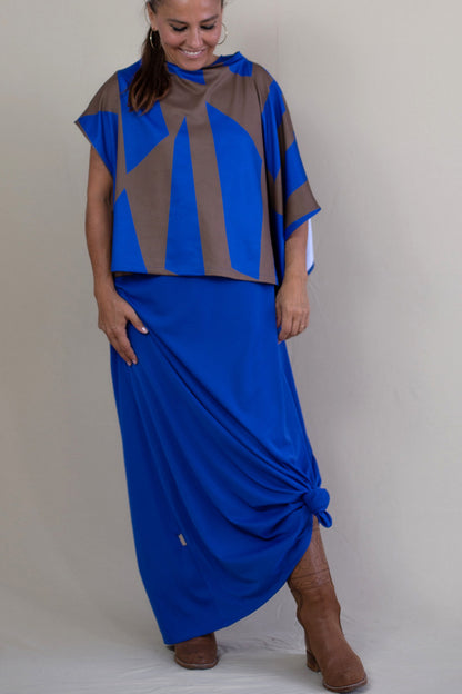 Capelina de Lycra ANE Estampada Laberinto