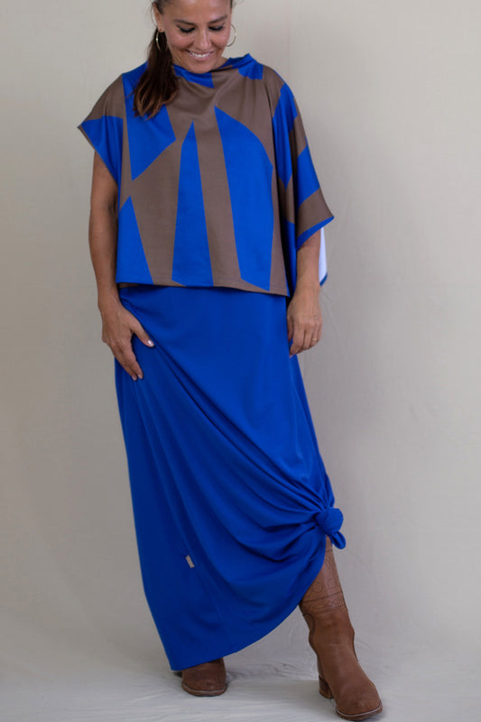 Capelina de Lycra ANE Estampada Laberinto