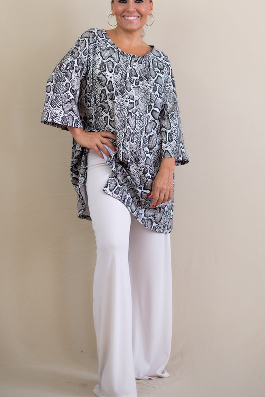 Pantalón MANOLITA Crepe Hielo