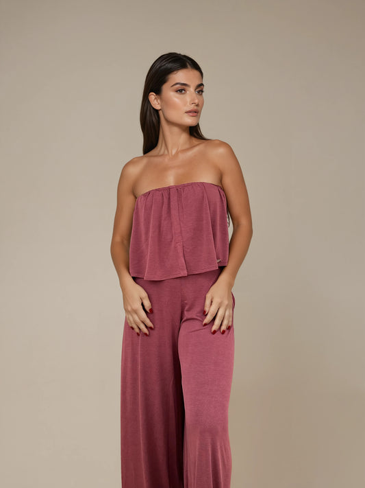 Top Palabra de Honor MINNIE Modal Grana