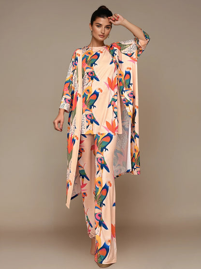Top Largo Twist NIEVES Sin Mangas Loros