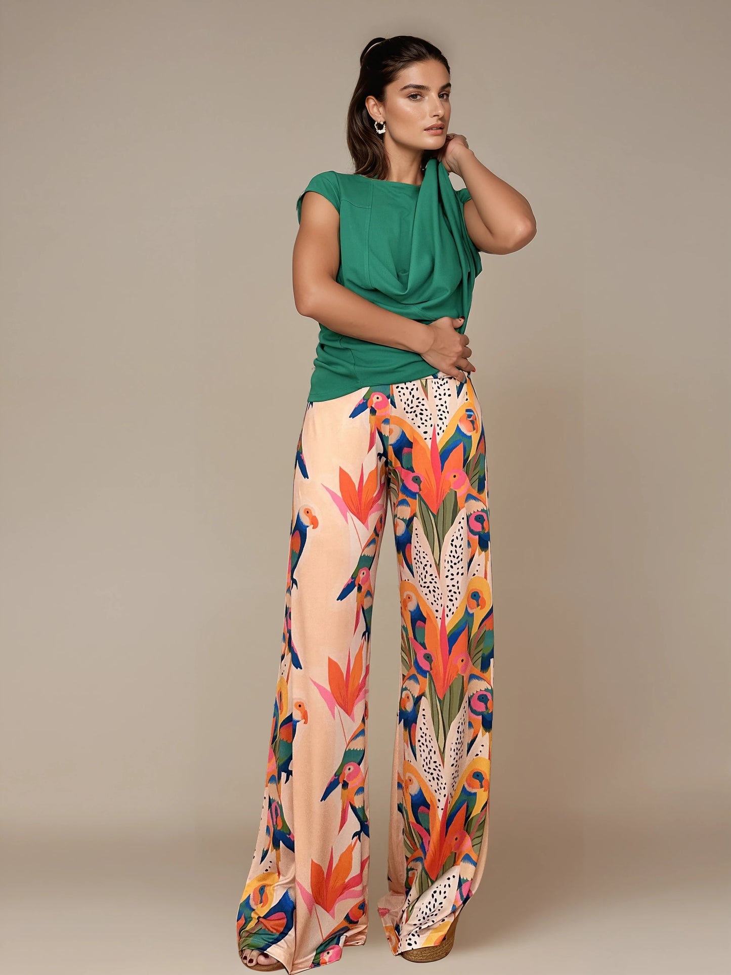 Pantalón MANOLITA Básico Loros