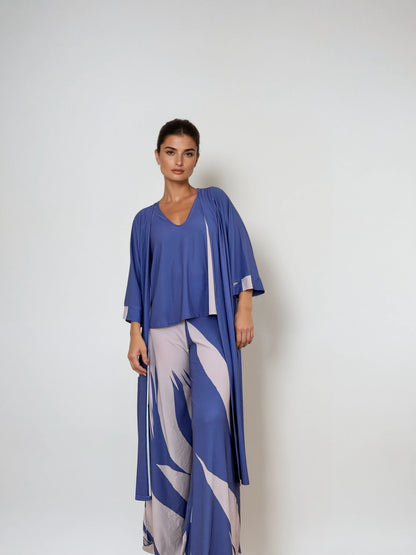 Pantalón MANOLITA Animal Blue
