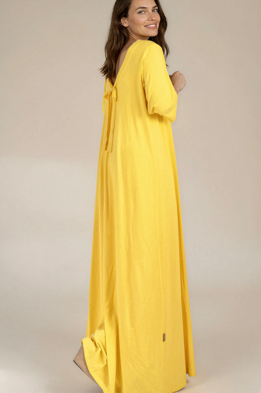 Vestido Largo GALI Amarillo