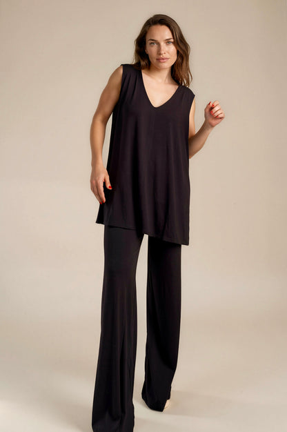 MANOLITA Trousers Geometric Curry Print