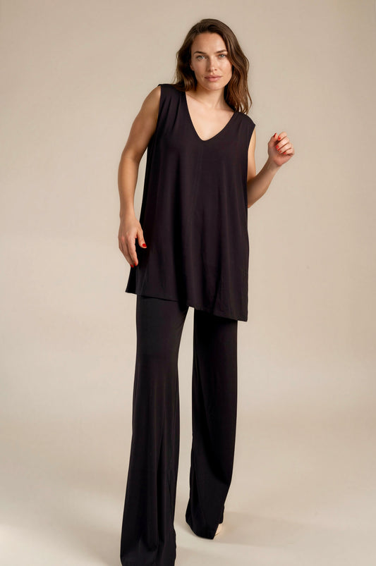 Pantalón MANOLITA Básico BambúNegro