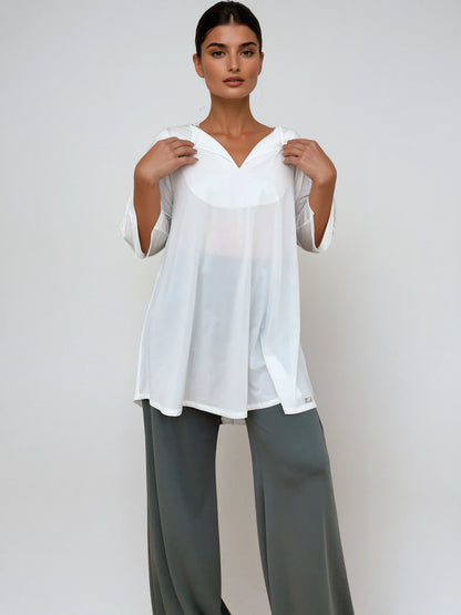 Pantalón MANOLITA de Modal Verdoso