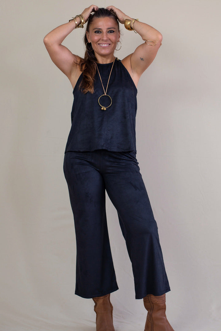 Top Nadadora CATALINA Antelina Negro