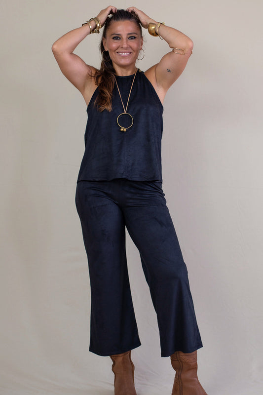 Top Nadadora CATALINA Antelina Negro