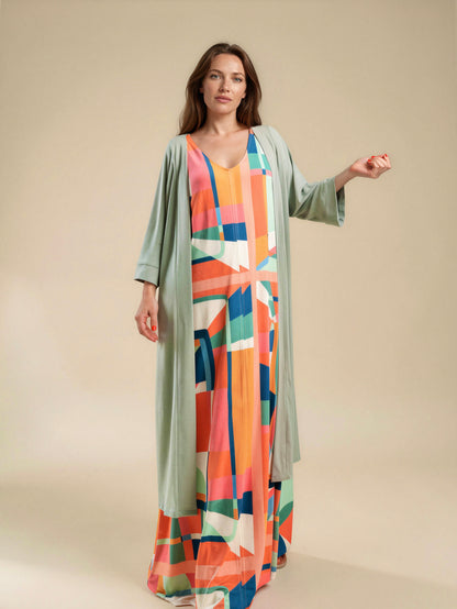 GALI Long Yellow Dress
