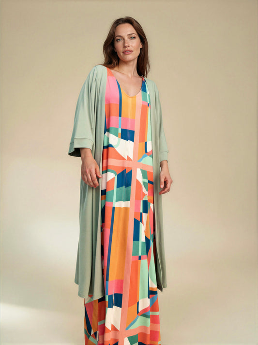 GALI Long Yellow Dress