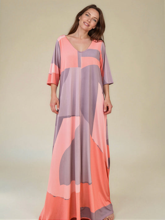 GALI Long Yellow Dress