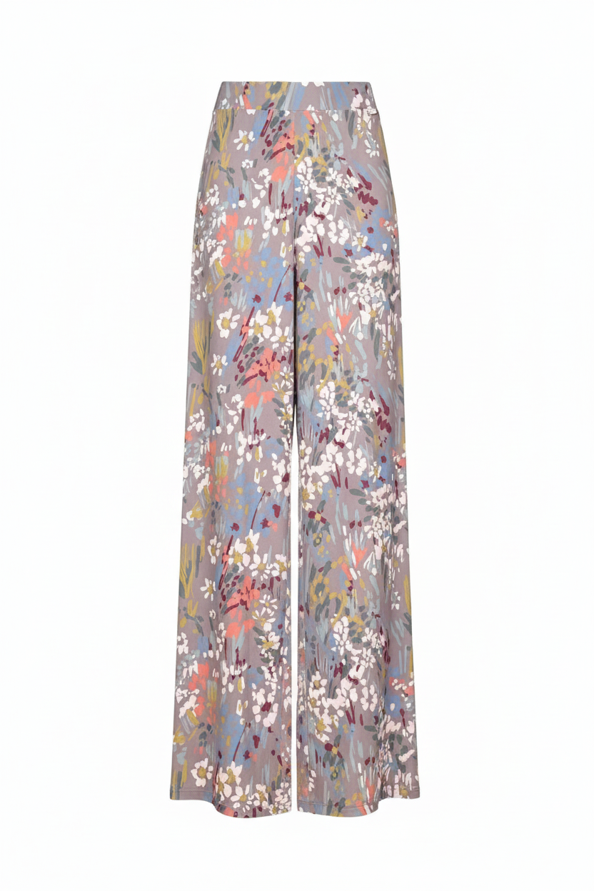 Pantalón MANOLITA Básico Estampado Botánico