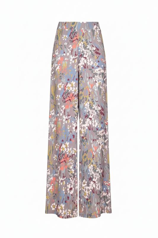 Pantalón MANOLITA Básico Estampado Botánico