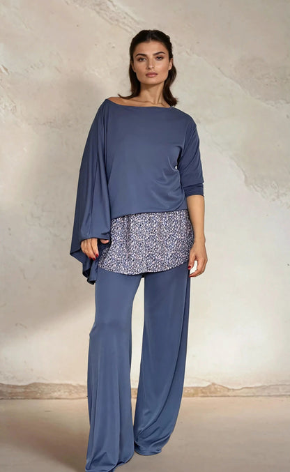 Pantalón MANOLITA Azul Lavado