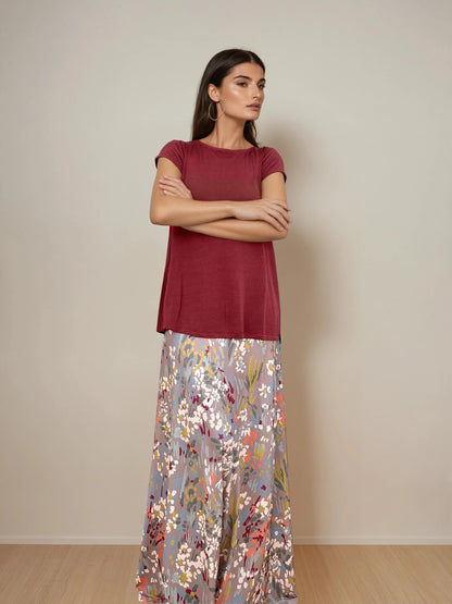 Top Evasé Manga Mini BEKA Modal Grana