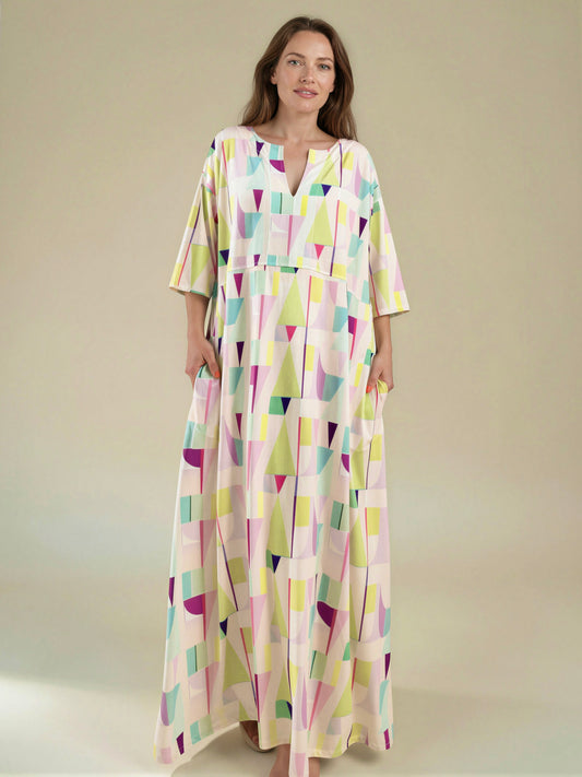 GALI Long Yellow Dress