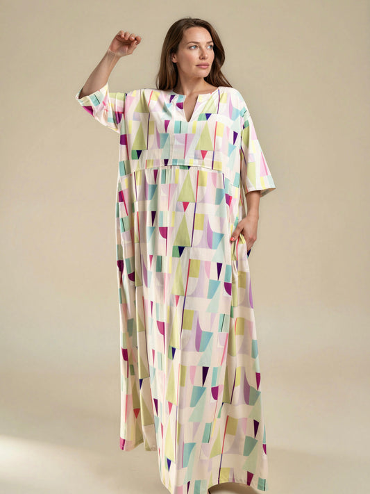GALI Long Yellow Dress