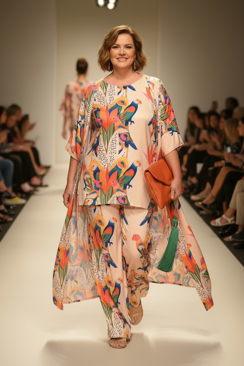 Top Largo Twist NIEVES Sin Mangas Loros