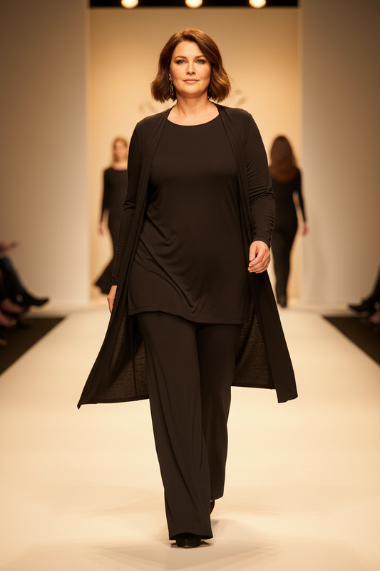 Top Efecto Set DANA Negro