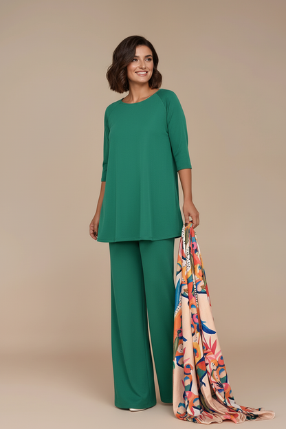 Pantalón MANOLITA Básico Esmeralda