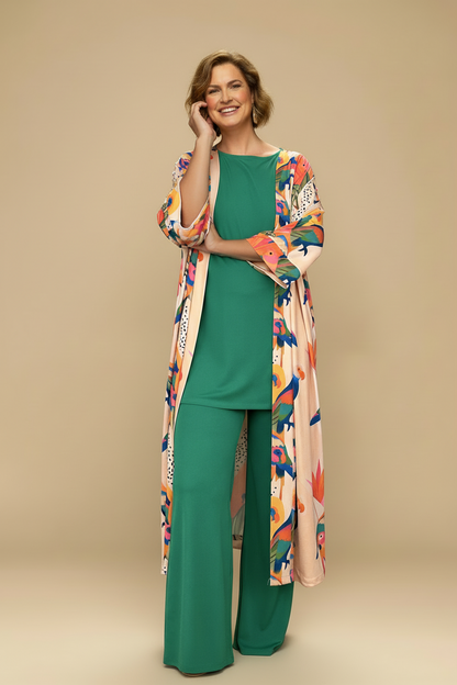 Pantalón MANOLITA Básico Esmeralda