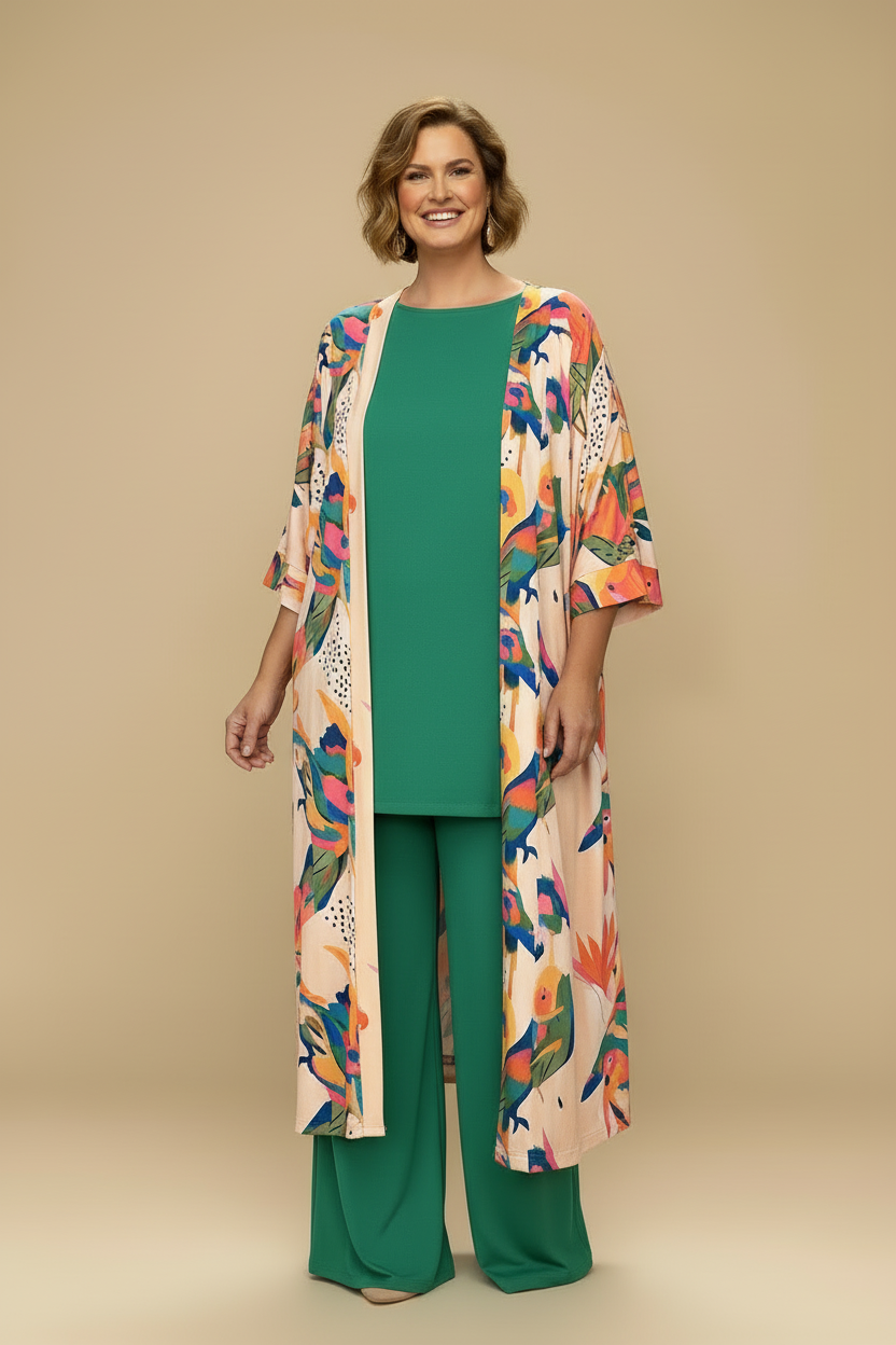 Pantalón MANOLITA Básico Esmeralda