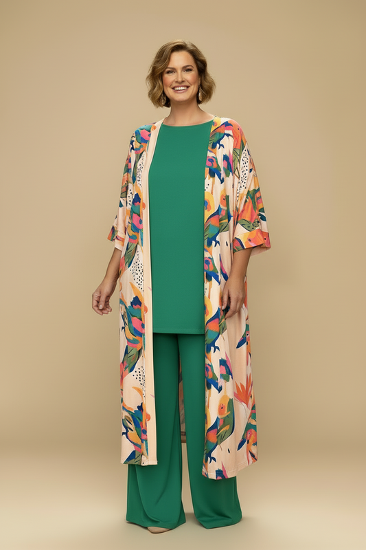 Pantalón MANOLITA Básico Esmeralda