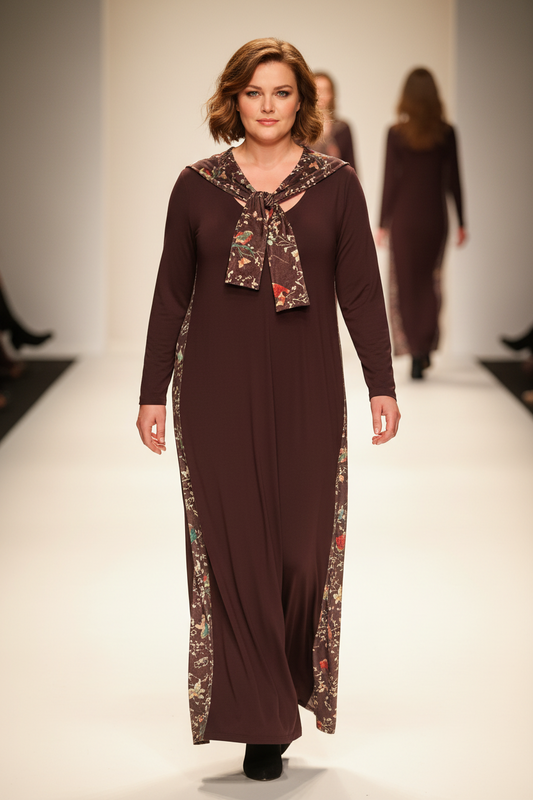 Vestido Largo LUSET estampado Manila